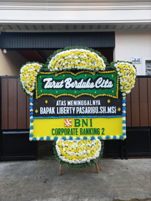 Papan Bunga Duka di Kotamobagu Barat